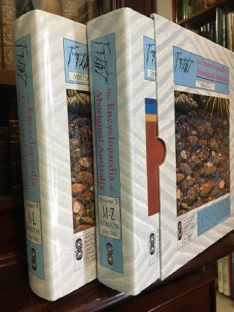 HORTON, DAVID; Editor. - The Encyclopaedia of Aboriginal Australia; Aboriginal and Torres Strait islander history, Society and Culture. Two Volumes.