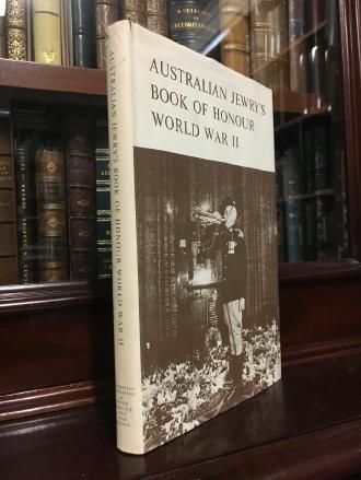 PYNT, GERALD. - Australian Jewry's Book Of Honour World War II.