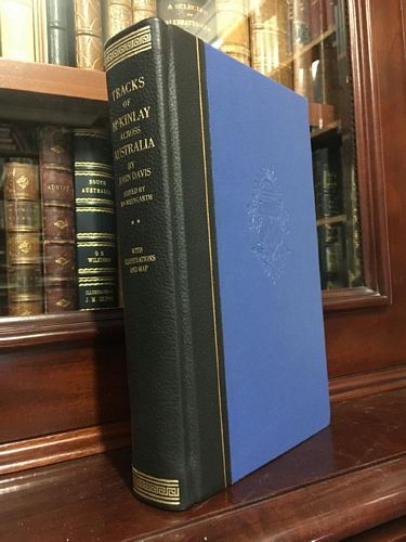DAVIS, JOHN. - Tracks Of McKinlay And Party Across Australia. Edited from Mr Davis's Manuscript Journal; with an introductory view of the recent Australian explorations of McDouall Stuart, Burke and Wills, Landsborough, etc., by William Westgarth.