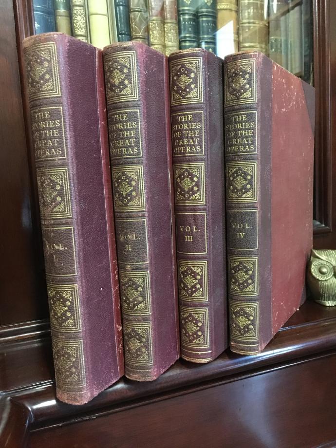 NEWMAN, ERNEST; RONALD SIR LANDON. - The Stories Of The Great Operas With Music.