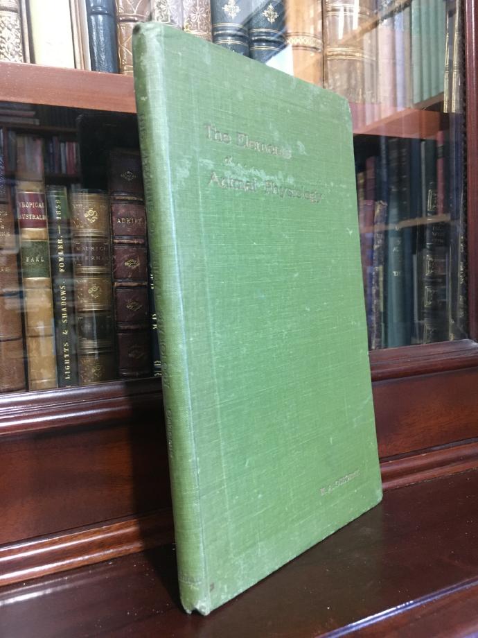 OSBORNE, W.A. - The Elements of Animal Physiology.