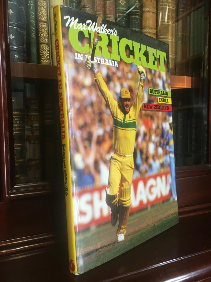 WALKER, MAX; PIESSE, KEN. - Max Walker's Cricket in Australia.