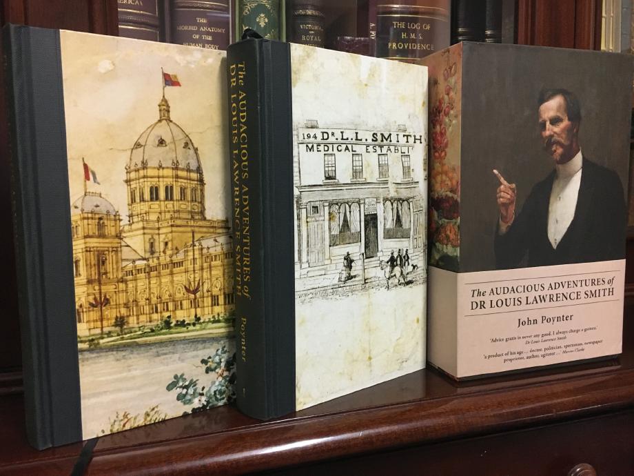 POYNTER, JOHN. - The Audacious Adventures of Dr. Louis Lawrence Smith: Two Volumes in slipcase.