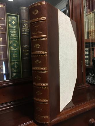 PHILLIP, ARTHUR. - The Voyage of Governor Phillip to Botany Bay; with an Account of the Establishment of the Colonies of Port Jackson & Norfolk Island; compiled from Authentic Papers, which have been obtained from the several Departments. to which are added, The Journals of Lieut. Shortland, Witts, Ball, & Capt. Marshall, with an Account of their New Discoveries embellished with fifty five Copper Plates, The Maps and Charts taken from Actual Surveys, & the Plans & Views drawn on the Spot, by Capt. Hunter, Lieut's Shortland, Watts, Dawes, Bradley, Capt. Marshall.