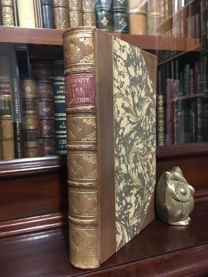 COATES, D; BEECHAM, JOHN; ELLIS, WILLIAM. - Christianity the Means of Civilization: Shown in the Evidence given before a Committee of the House of commons on Aborigines: To which is added Selections from the Evidence of other Witnesses bearing on the Same Subject.
