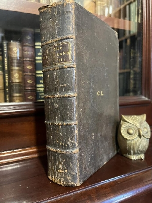 COLLINS, ARTHUR. - The Peerage of England or, a Genealogical and Historical Account of all the Flourishing Families of the Kingdom. Vol. II. Part I and II, bound in one volume.